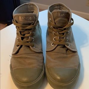 BANGS Olive Green shoes